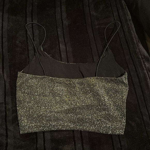 sparkly cropped tank - Picture 2 of 3
